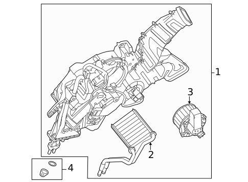 Auxiliary Air Conditioner for 2012 Ford Explorer #0