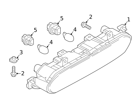 Backup Lamps for 2019 Fiat 124 Spider #0