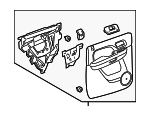 25780066 - : Door Trim Panel for Chevrolet: Avalanche Image
