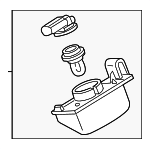 265108991C - Electrical: License Lamp for Nissan: 350Z, 370Z, Cube, GT-R, LEAF, Versa Image