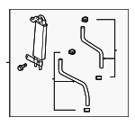 49790EZ40A - Cooling System: Power Steering Cooler for Nissan: TITAN XD Image
