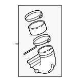 11618057992 - : Air Inlet Tube for BMW: M3, M4 Image