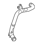 5Q0145840 - Cooling System: Air Pipe for Volkswagen Image