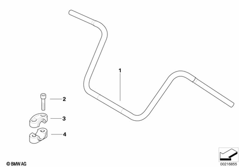 Motorcycle Handlebars for 2003 BMW-Motorrad R 1200 C #3