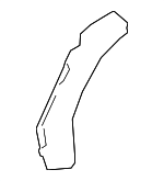 5370706060 - Body: Apron Extension for Toyota: Avalon, Camry Image