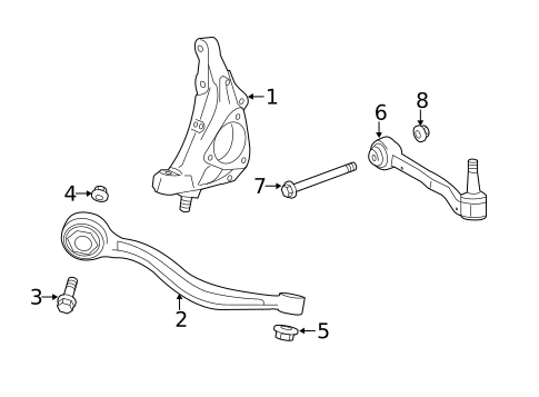 Suspension Components for 2015 Cadillac ATS #4