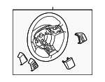 48430ZM80C - : Steering Wheel for Nissan Image