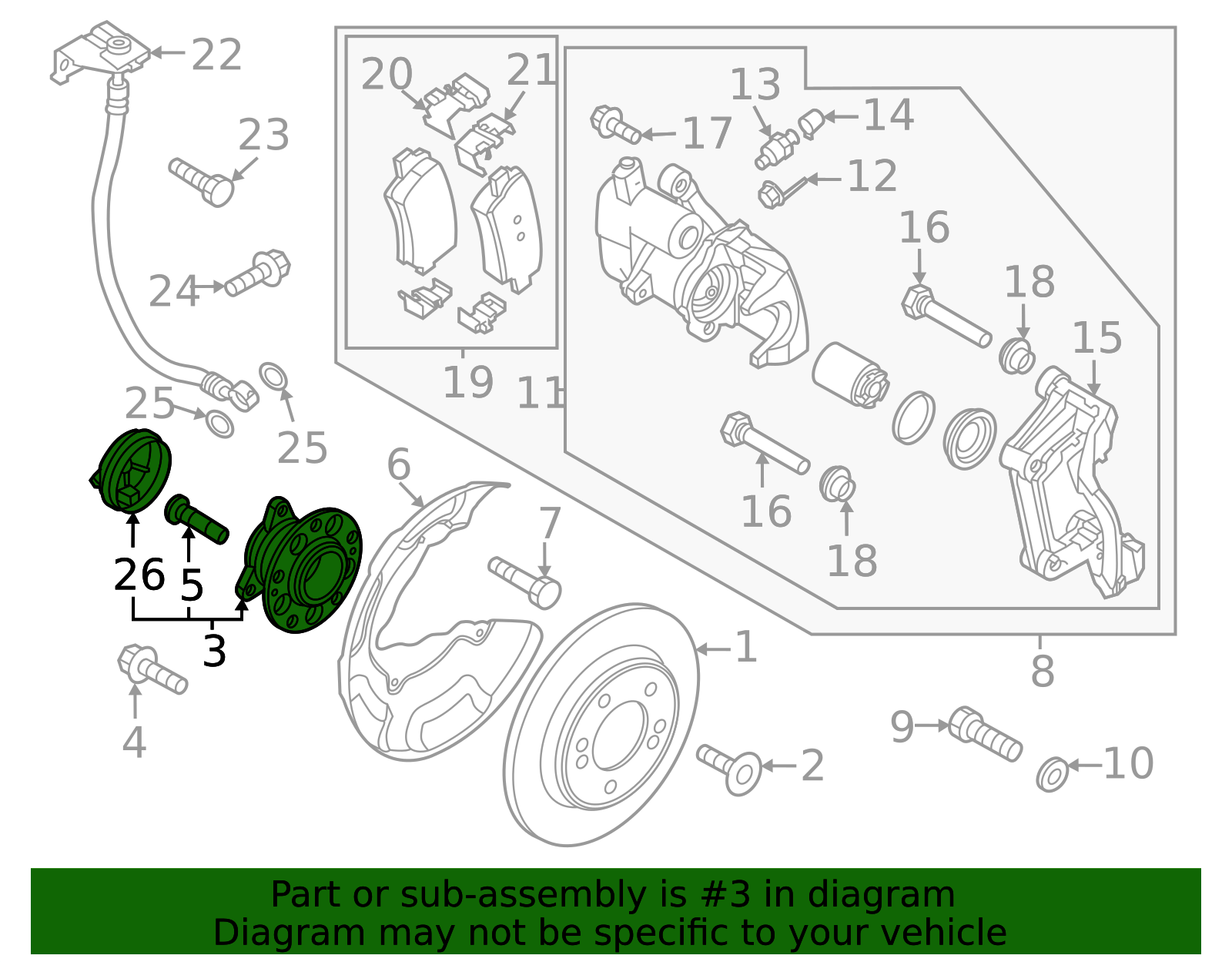 52730-AAAA0 - Hub Assembly 2023-2025 Kia | Kia Cheap Parts