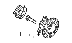 52730AT000 - : Wheel Bearing And Hub Assembly for Kia Image
