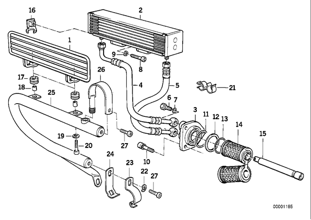 11421338511 - : Oil Filter Head for BMW-Motorrad Image
