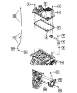 4892228AA - : Oil Pan for Mopar Image