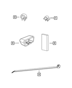 6106192AA - Electrical: Tie Strap for Mopar Image