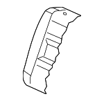 8E5885805CRQJH - Body: Seat Back Cover for Audi: A4, A4 Quattro, S4 Image