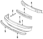 7685128010 - Body: Spoiler for Toyota: Previa Image