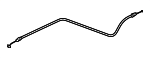 7703542040 - Body: Release Cable for Toyota: RAV4 Image