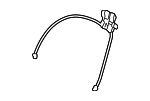 52107035849 - Body: Folding Seat Release Cable for BMW Image