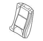 52108261011 - Body: Seat Cushion Pad for BMW: 323Ci, 325Ci, 328Ci, 330Ci, M3 Image