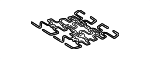 52108099031 - Body: Seat Cushion Spring for BMW Image image