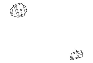 1236135091 - Engine: Engine Mount (Front) for Toyota: 4Runner, T100, Tacoma Image