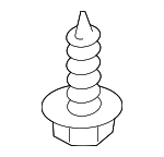 9008015077 - Body: Side Shield Screw for Lexus: ES250, ES300, ES300h, ES330, ES350, GS F, GS200t, GS300, GS350, GS430, GS450h, GS460, GX470, GX550, IS F, IS200t, IS250, IS300, IS350, IS500, LC500, LC500h, LS430, LS460, LS500, LS500h, LS600h, LX570, LX600, LX700h, NX250, NX350, NX350h, NX450h+, RC F, RC200t, RC300, RC350, RX300, RX330, RX350, RX350h, RX350L, RX400h, RX450h, RX450h+, RX450hL, RX500h, RZ300e, RZ450e, TX350, TX500h, TX550h+ Image