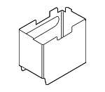 68313904AA - : Battery Cover for Fiat: 124 Spider Image