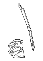 7L6813319J - Body: Pocket Assembly for Volkswagen: Touareg Image