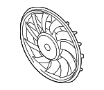 4H0959455AD - Cooling System: Fan &amp; Motor for Audi Image