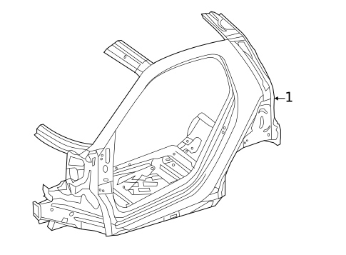 Body Shell for 2014 Smart Fortwo #0