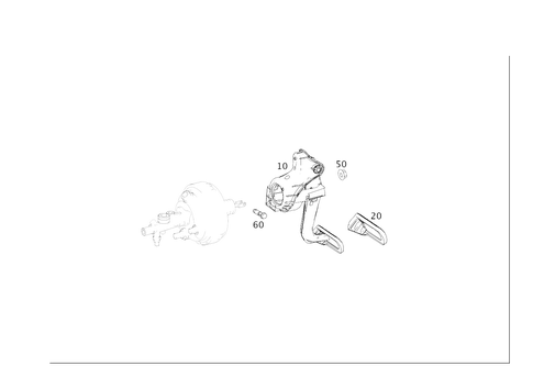 Pedal Assembly with Bearing for 2018 Mercedes-Benz CLS 63 AMG&reg; S #0