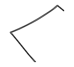 65158AJ01A - Body: Reveal Molding for Subaru: Legacy, Outback Image