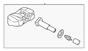 529332J100 - : Tire Pressure Monitoring System Sensor for Hyundai Image