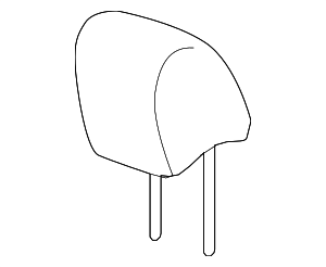 25796536 - : Part# 25796536 Headrest for GMC: Acadia Image