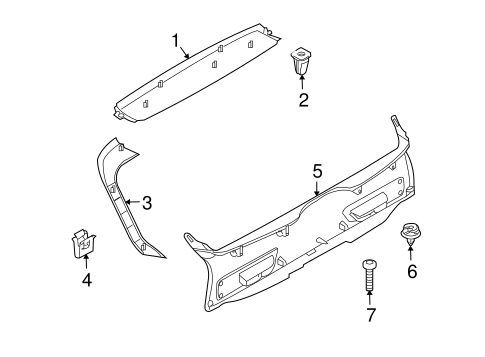 Interior Trim for 2008 BMW X5 #0