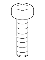 7143448498 - Body: Lower Trim Panel Screw for BMW: X5, Z3 Image