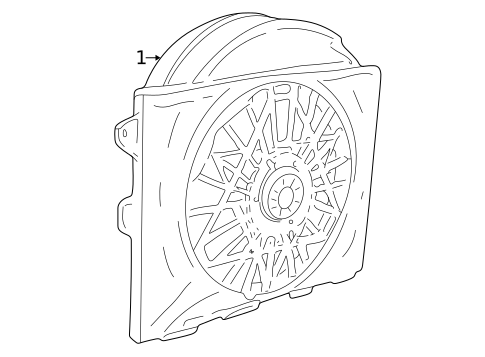 Cooling Fan for 2005 Lincoln Town Car #0
