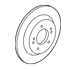 58411D4650 - Brakes: Rotor for Hyundai: Kona Electric Image