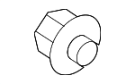 9918698 - Body: Quarter Panel Trim Panel Clip for Mercedes-Benz Image