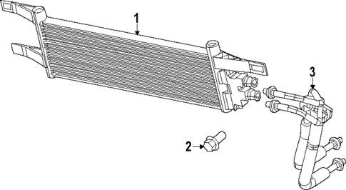 Oil Cooler for 2025 Dodge Hornet #0