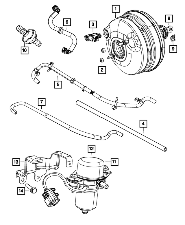 5183872AA - Brakes: Hex Lock Nut for Mopar Image image