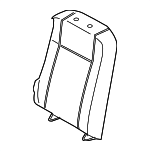 HK4Z6366601DAH - Body: Seat Back Cover for Ford: Transit-150, Transit-250, Transit-350, Transit-350 HD Image