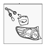8155002460 - Electrical: Combo Lamp Assembly for Toyota: Corolla Image