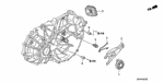 22810PPT003 - Transmission - Manual: BEARING, CLUTCH RELEASE for Honda Image