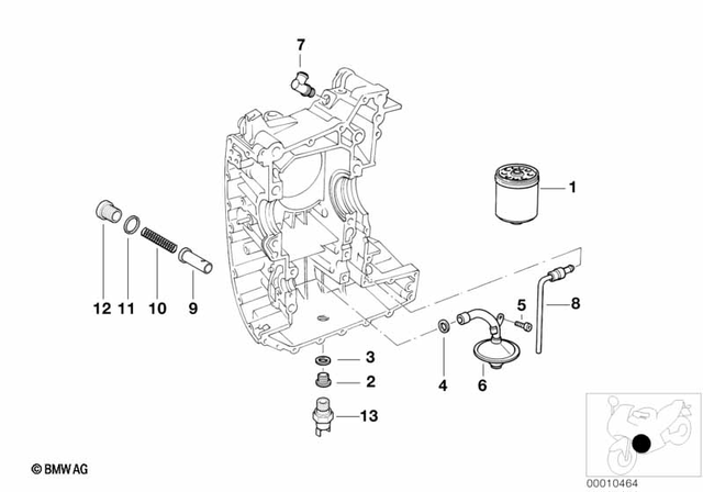 11411340780 - Engine: Piston for BMW-Motorrad Image