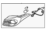 924023Y500 - : Tail Lamp Assembly for Hyundai Image