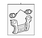 554050C010C1 - Body: Center Panel for Toyota: Tundra Image
