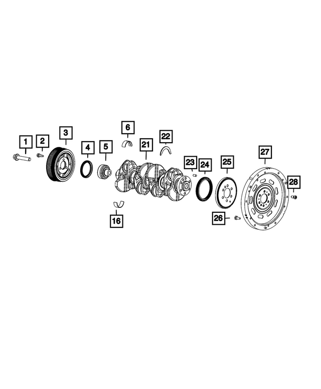 68618656AA - : Sensor Tone Ring for Mopar Image