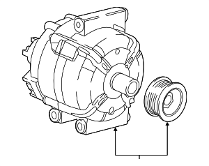13512745 - : Alternator for Buick: Cascada Image
