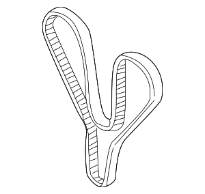 2431237500 - : Timing Belt for Hyundai Image