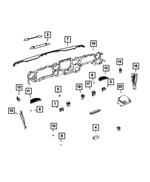 6AC16TX7AC - Interior Trim: Demister Grille for Mopar Image