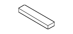 861142L000 - Body: Lift Gate Glass Pad for Hyundai Image